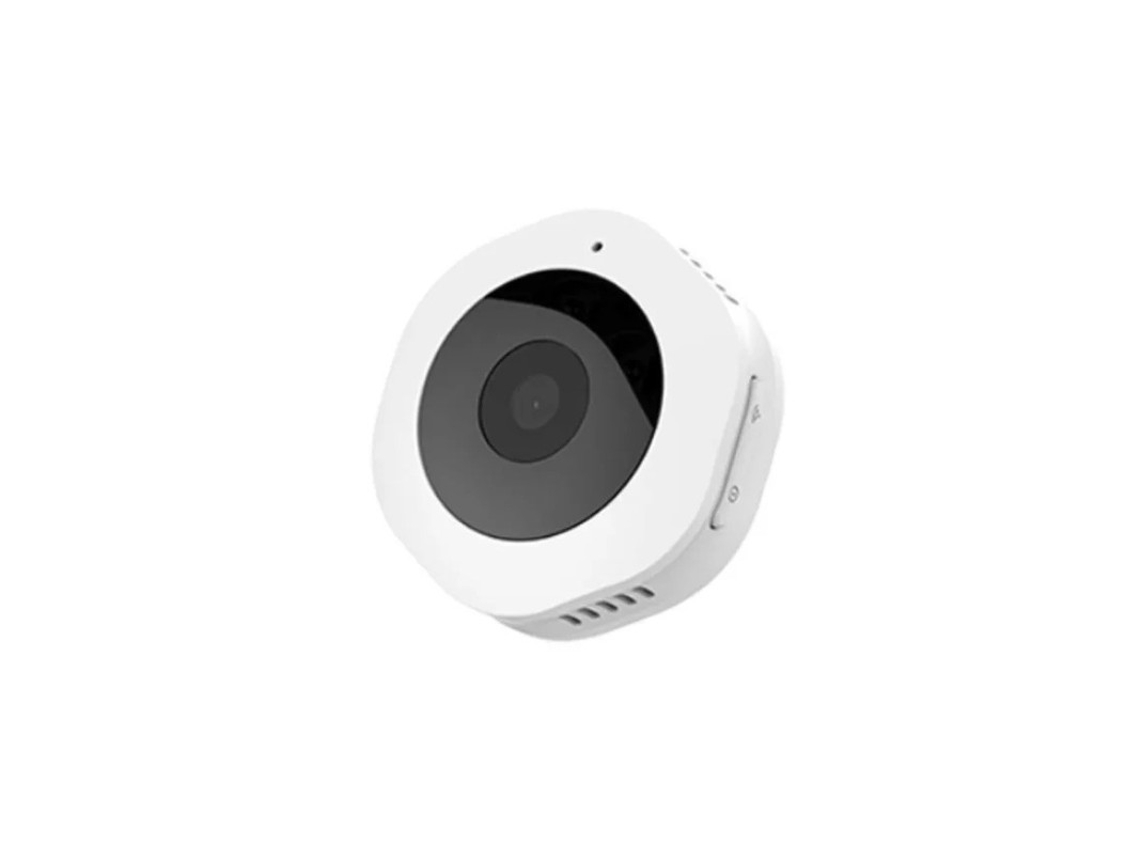 Minicâmera sem fio Bestvite HD com visão noturna (branca)
