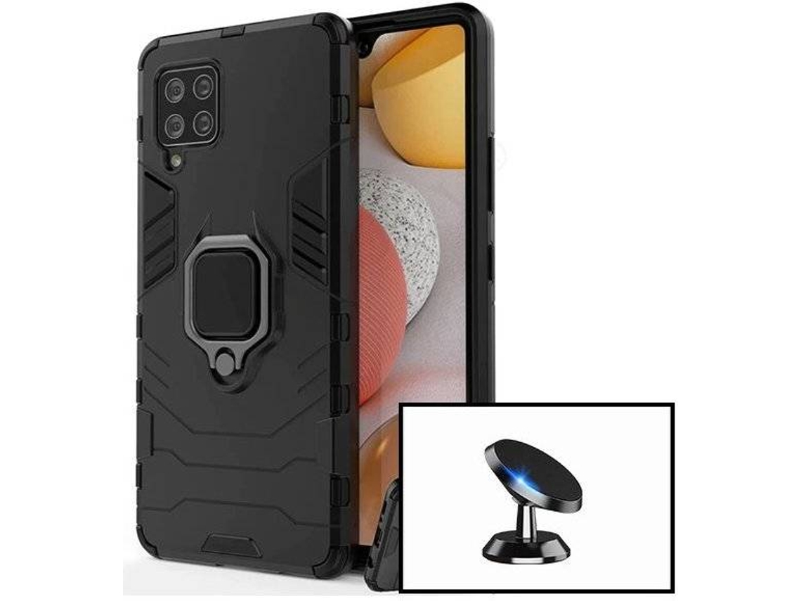 Kit Suporte Magnético e Capa Samsung Galaxy A42 5G Preto | Worten.pt