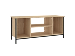 Tv Cabinet, Tv Cabinets Vidaxl Marrom Madeira Processada (n/a)
