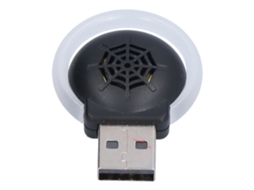 Repelente Ultrassônico de Pragas Usb 3 Níveis Conversão Rato Inseto Mosquito S/MARCA
