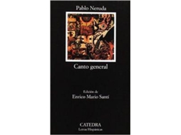 Livro Canto General de Pablo Neruda (Espanhol)