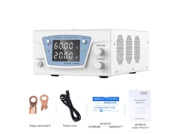 Fonte de alimentação estabilizada, tensão ajustável, display digital, 60 V, 20 A, 220 V OEM