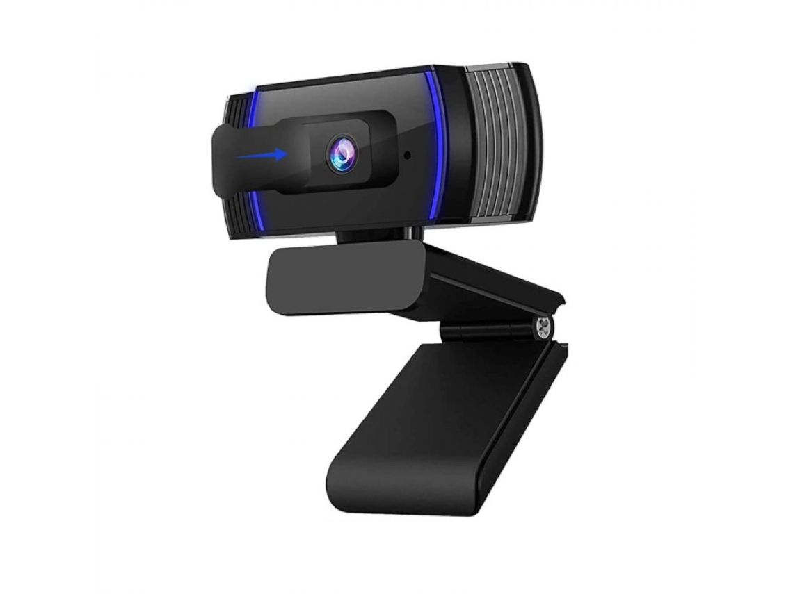Webcam Com Foco Automático E Microfone Estéreo, Com Software Cont Brilvibera