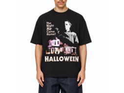 Rockinstone Halloween Mikenhaus Black Adult T-shirt Size:xxxl