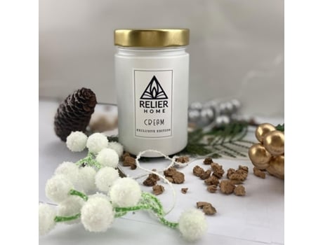 Vela Perfumada com Creme de Cera de Soja FIXPARTS CBB SHOP