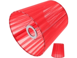 Conjunto De 2 Difusores De Tecido Translúcido Para Luminárias Decorativas, Criando Um Efeito De Luz Natural.