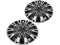 Conjunto de 2 Calotas Decorativas para Rodas de Carro