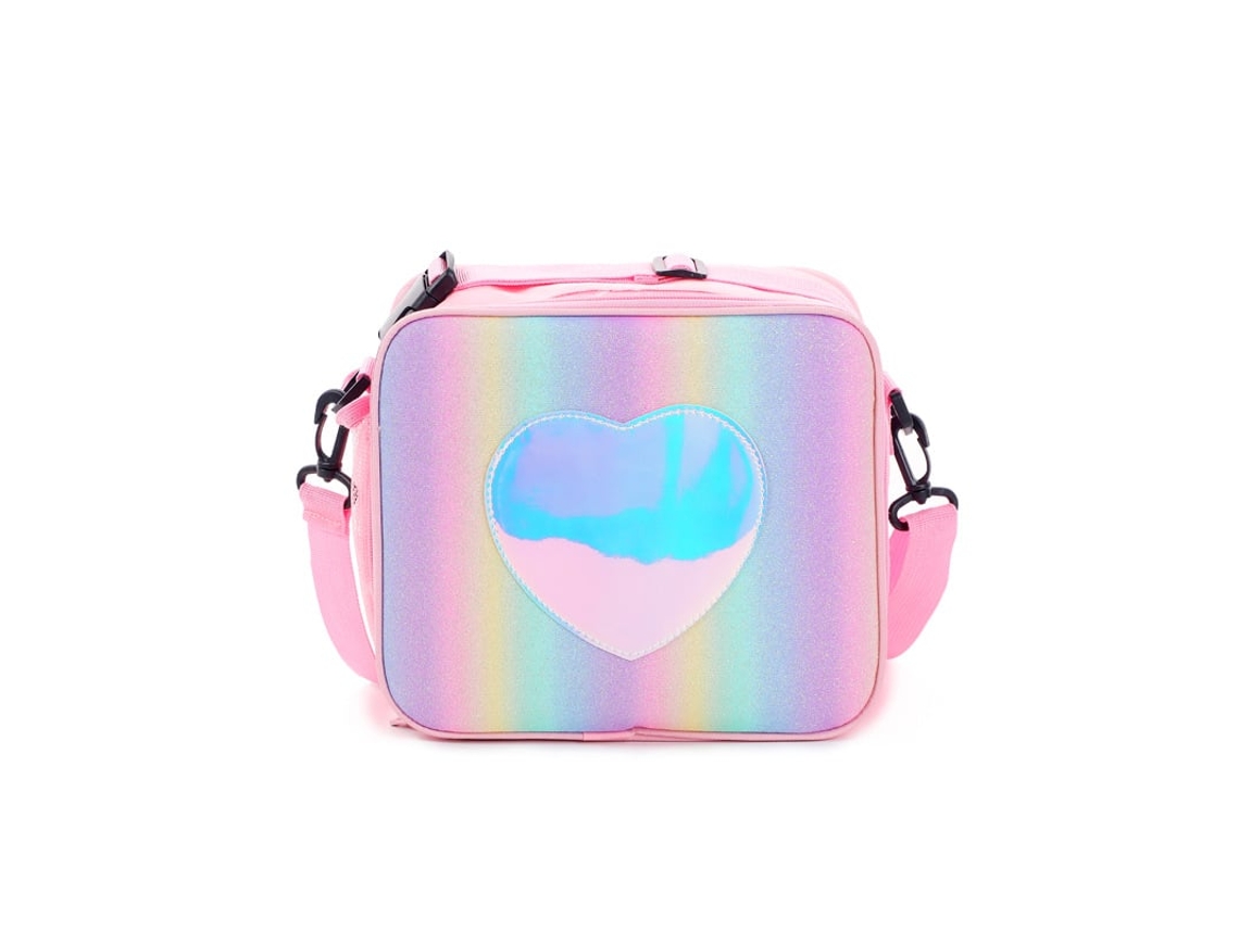 Lancheira Térmica Reutilizável e Fofa para Meninas, Mulheres, Escola e Pré, Escola em Tons Pastel BRILVIBERA