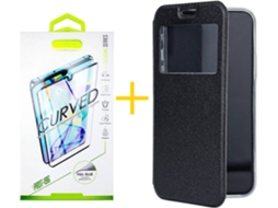 Capa + Película para Samsung Galaxy S22 Plus 5G SKYHE Preto