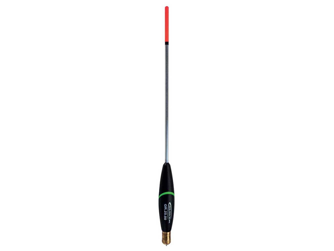 Flutuador Waggler Plank Preto 22 Gmaver