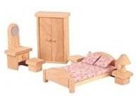 Mobiliário de Brincar  Classic Bedroom Furniture (Idade Mínima: 4 Anos - 9.2x7.4x3.8 cm)