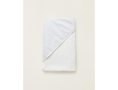 Toalha de Banho com Capuz Blue 75X75Cm Zy Baby Zippy ZIPPY ZY BABY