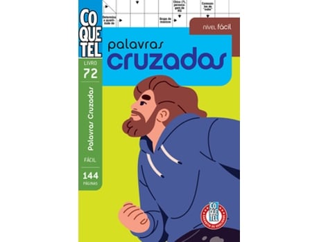 Livro Coquetel Palavras-cruzadas 72 - Nível Fácil De Editora Coquetel (português Do Brasil)