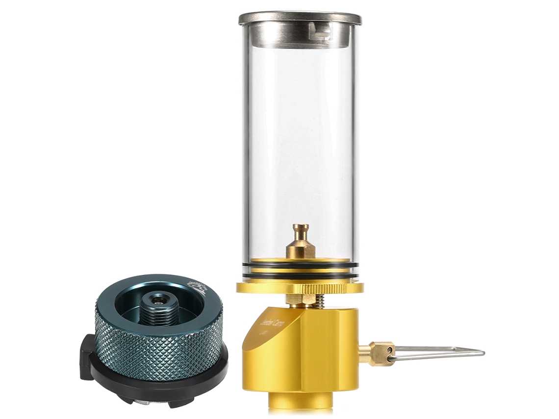 Lâmpada a Gás Outdoor para Camping com Adaptador Lindal
