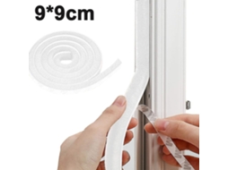 Sellos de Pelo Autoadhesivos para Ventanas Y Puertas Resistentes Al Viento, Polvo Y Ruido 5m 99mm Blanco
