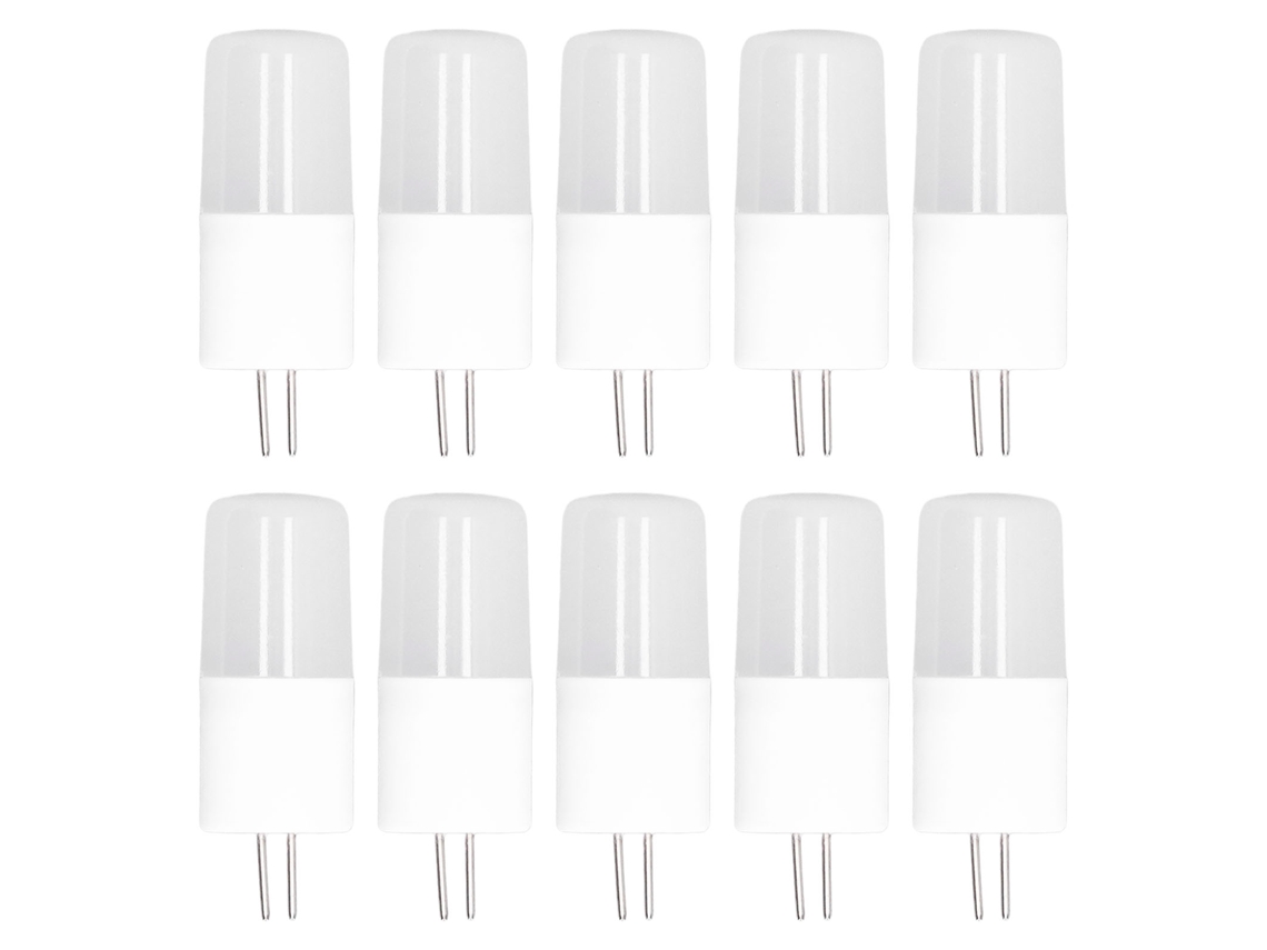 10 Lâmpadas Led G4 Branco Quente para Teto CHABERLU
