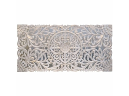 Cabeceira de Cama DKD HOME DECOR (Branco - Madeira MDF - 4 x 180 x 90 cm)