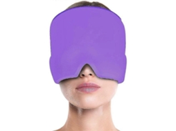 Touca de Gelo para Enxaqueca e Dor de Cabeça, Terapia Quente e Fria AQUAFORGE