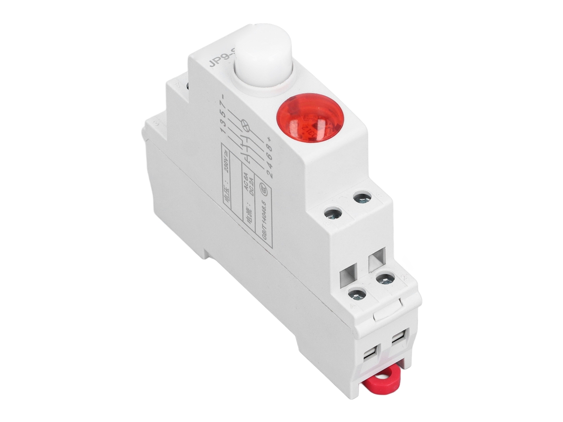 Laxiscreed Indicador Led Para Base Din, Perfeito Para Comandos Magnéticos E Contatores Elétricos