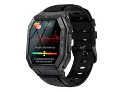 Relógio fitness à prova d'água HD de 1,85 polegadas com monitor de saúde para Android e iOS, Ly Ebike