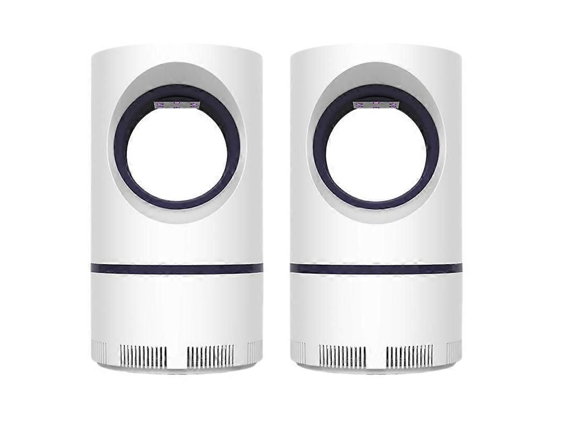 2 Unidades De Lâmpada Fotocatalítica Para Matar Mosquitos, Com Baixo Consumo Energia, Luz Noturna Usb Uso Dom Éstico, Uv Anti-mosquitos.
