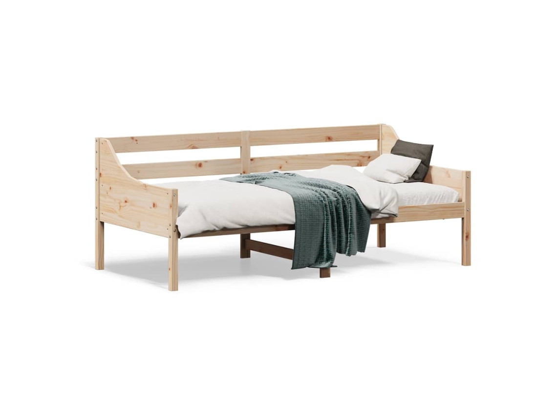 Sofá-cama VIDAXL madeira de pinho maciça (90x190 cm)