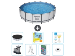 Bestway Piscina Bestway Steel Pro Max Redonda - 488x122 Cm - 8-peças S526