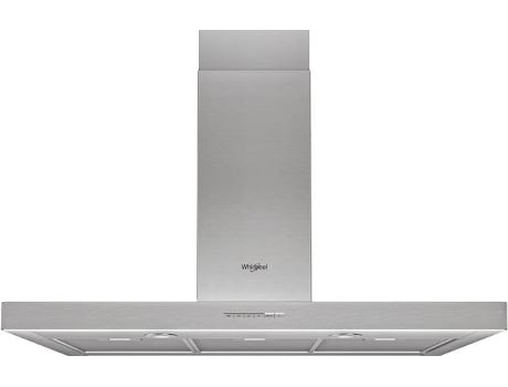 Exaustor WHIRLPOOL WHBS93FLEX (432 m3/h - 89.8 cm - Inox)