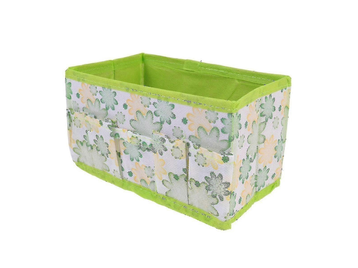 Caixa De Armazenamento De Cosméticos Dobrável Multifuncional Para Maquiagem, Com Estampa De Flores, Joias E Artigos Diversos Olysi Shop