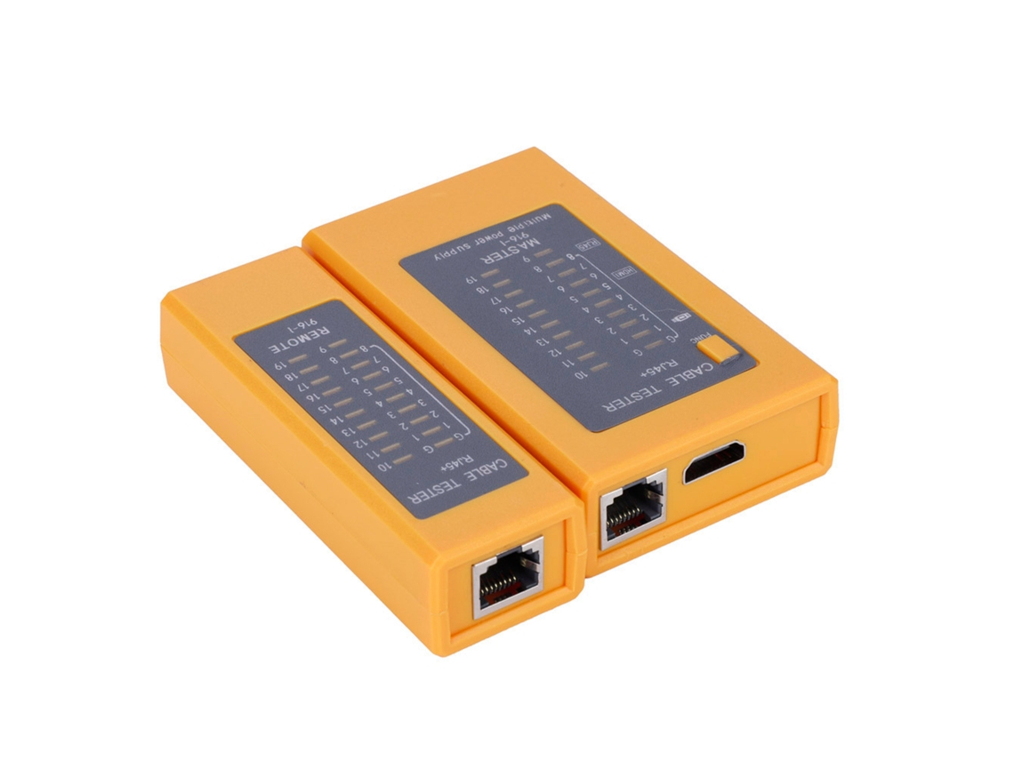 Testador De Cabo Digital De Alta Definição Hdmi - Rastreador Portátil Rj45