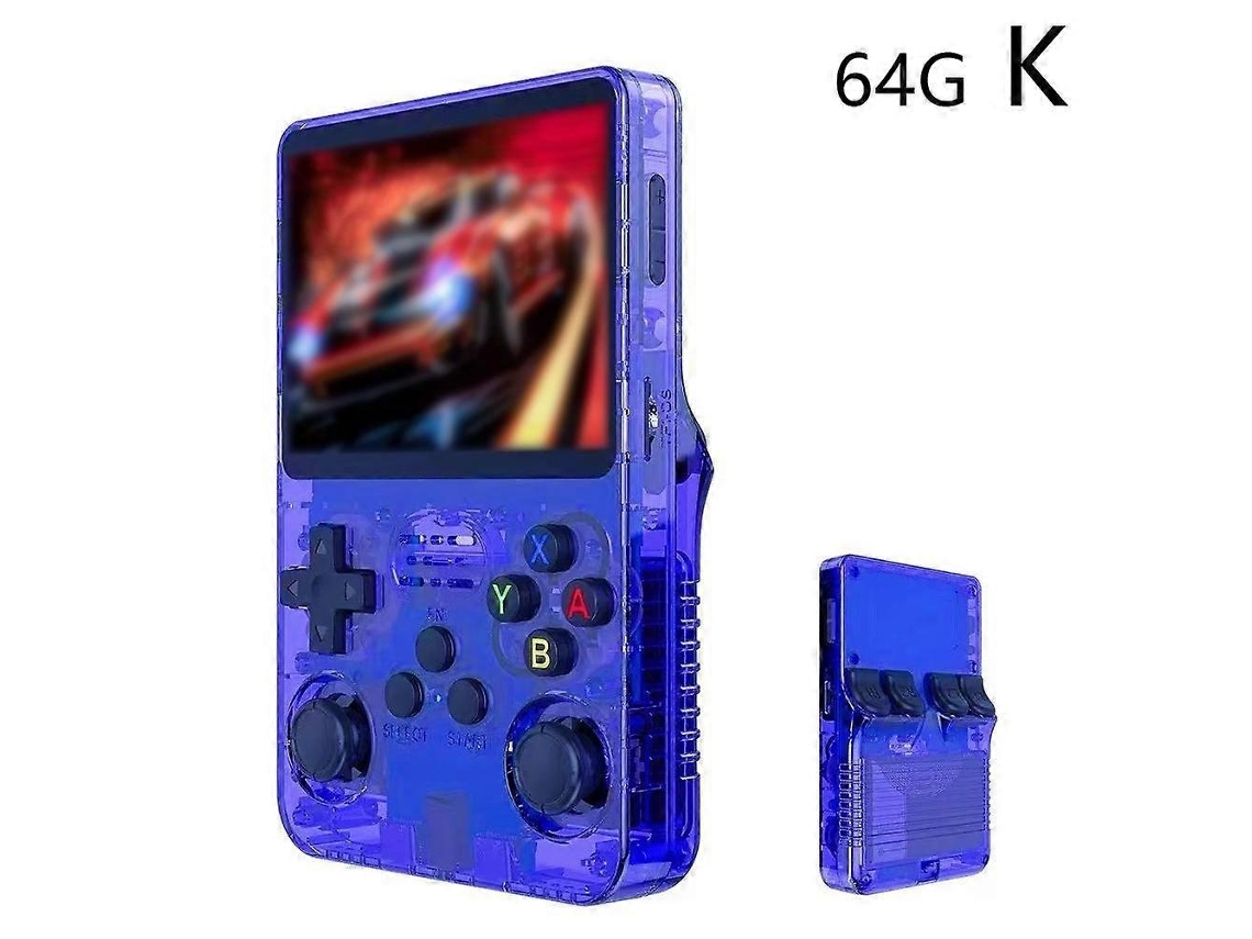 Console De Jogos Portátil R36s Retro Portátil Jogo De Fliperama Nostálgico 3d Nostalgia88