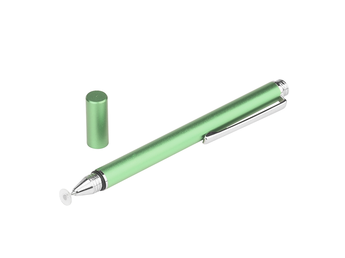 Caneta Estilo Capacitiva Verde Para Desenho E Escrita Na Tela Tática Do Computador Ipad