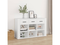 Vidaxl Aparador 100x30x59,5 Cm Derivados De Madeira Branco