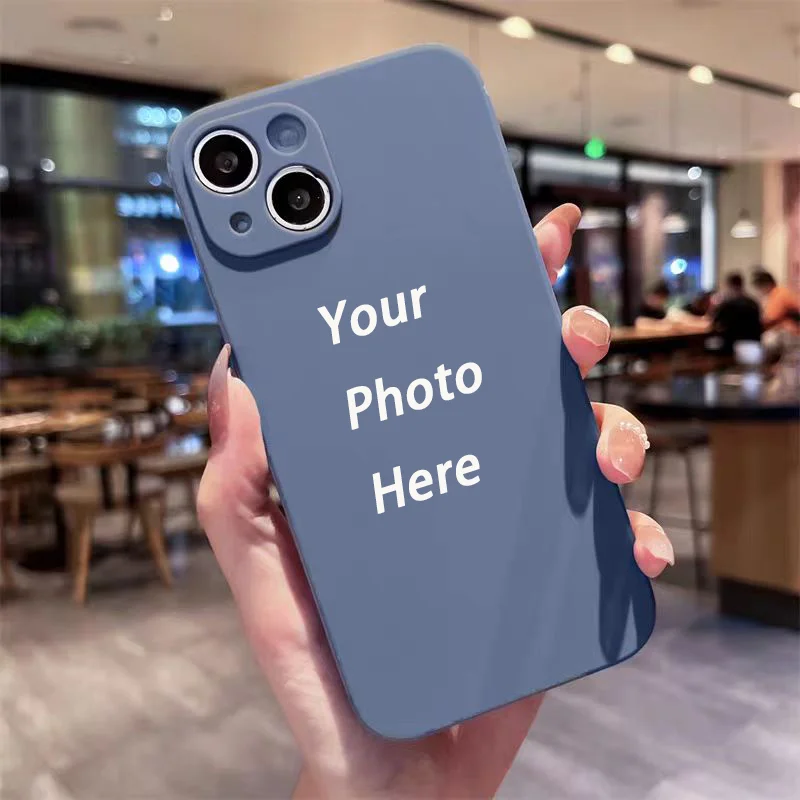 Capa De Celular Personalizada Com Foto (iphone 16 Plus Cinza)