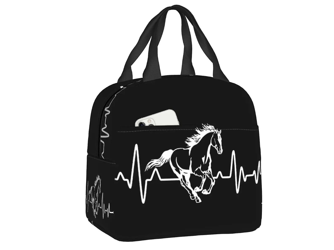 Lurelia Bolsa Térmica Para Viagem Isolado Portátil Para Cavalo Para Presente De Equitação V809