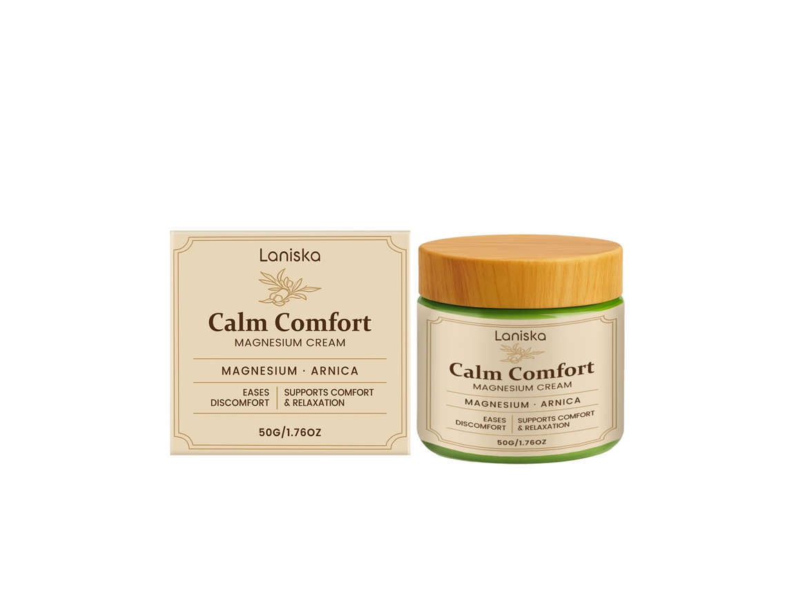Magnésio Laniska Creme Hidratante para Cuidados Diários da Pele e Bem estar LAXISCREED