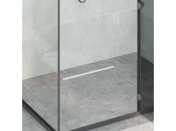 Vidaxl Ralo De Chuveiro 360° Com Modelo Slim Prateado 50 Cm