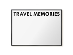 Quadro magnético de parede para recordações de viagens para o quarto Espelharte (100x70 cm)