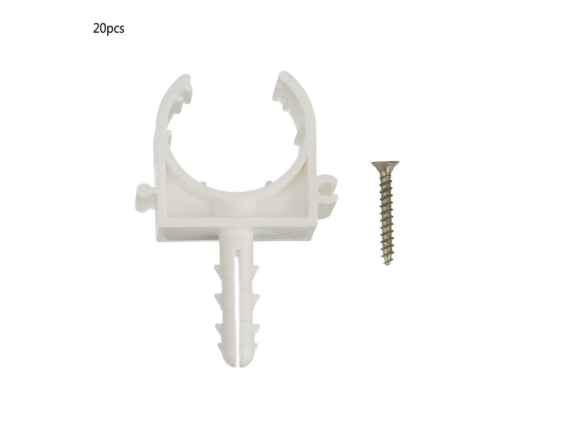 20 Peças De Abraçadeiras Em U Para Tubos De Água Com Parafuso, Suporte De Fixação De Tubos (32mm)