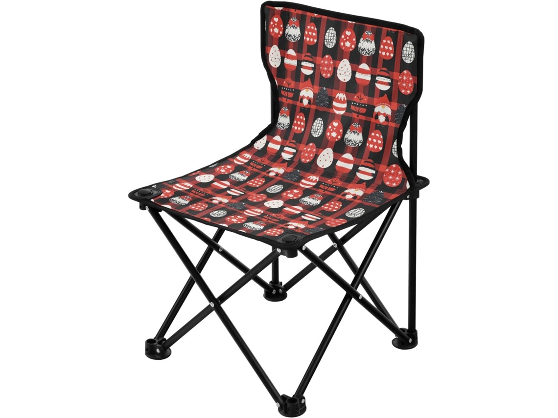 Rodo Alipis em Nylon e Ferro Tecido Lã Pe Dobrável, Leve, Resistente, Durável Ideal para Camping, Churrascos