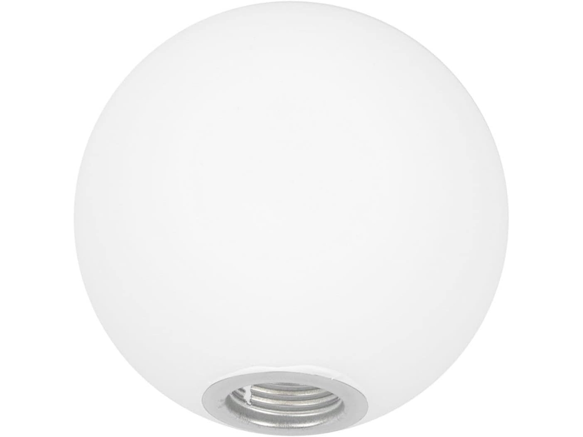 Vidro Branco Fosco Redondo Para Lâmpada G9, Aço Inoxidável E Vidro, Suaviza A Luz, Fácil De Instalar.