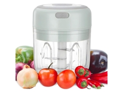 Picador Elétrico Para Alho, Cebola, Polpa Picador De Alimentos Multifuncional De 250 Ml Aquaforge