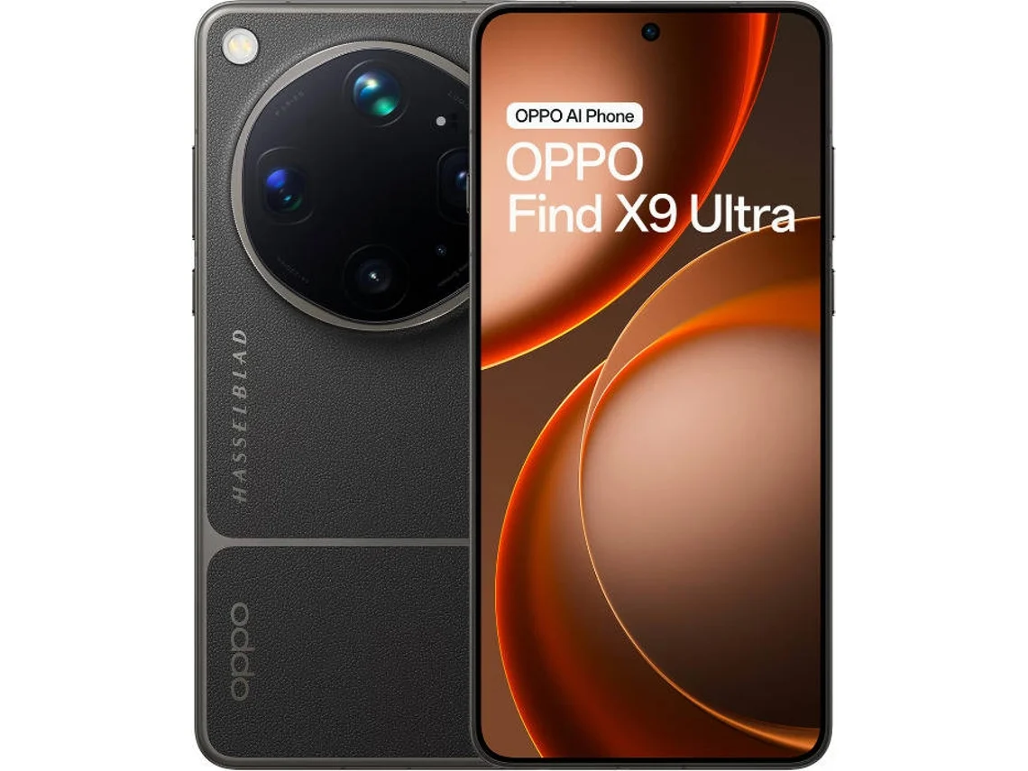 Smartphone OPPO Find X9 Ultra (8.62'' - 12 GB - 512 GB - Preto)