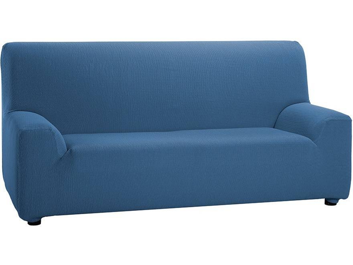 Capa de Sofá TODOPARAMICASA Túnez Azul Acinzentado (3 Lugares 240 cm