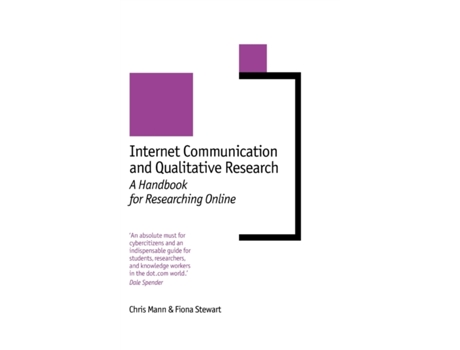 Livro Internet Communication and Qualitative Research A Handbook for Researching Online de Chris Mann e Fiona Stewart (Inglês - Capa Dura)