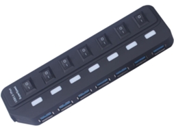 Hub Usb Com Proteção Contra Sobrecarga, Adaptador De Expansão Para