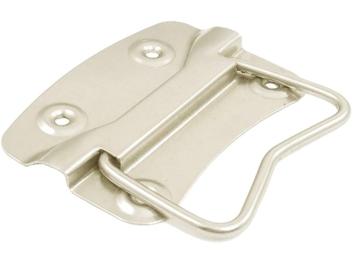Novo Puxador De Ferro Maciço Lon0167 3, 5 Para Armário De Cozinha, Em Tom Prateado, Com Eficácia Confiável Id 56e Ca 75 327
