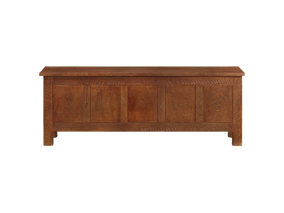 Caixa de Arrumação 110x30x40 cm Madeira de Mangueira Maciça MAISON EXCLUSIVE