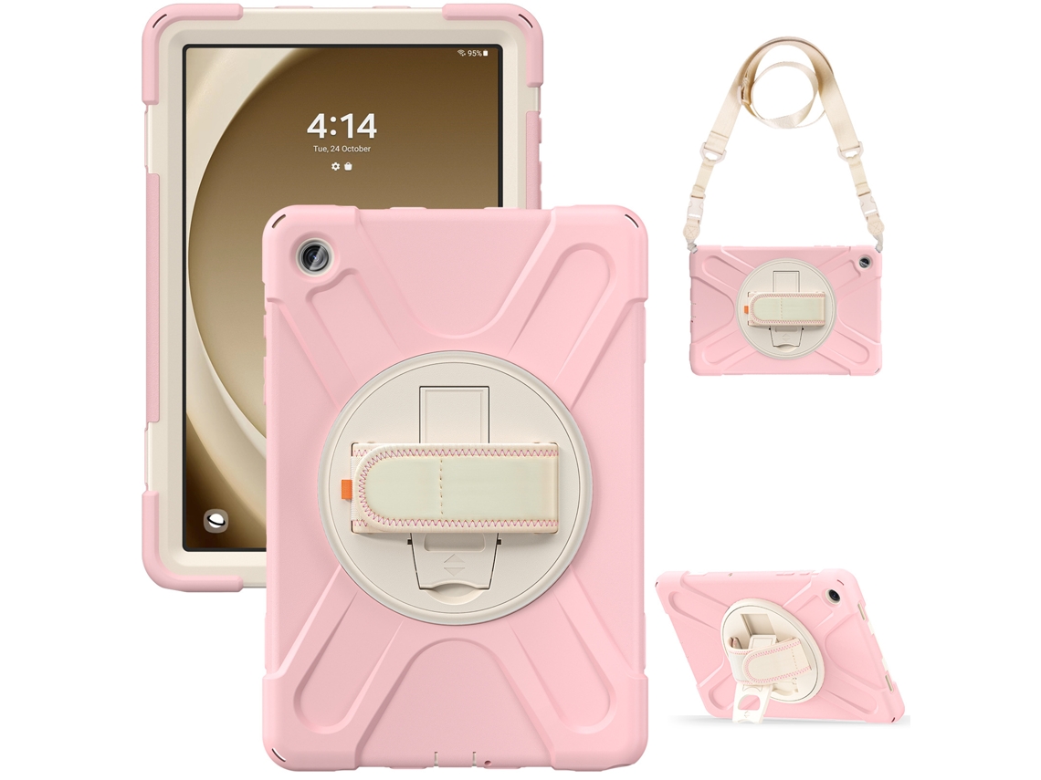 Capa Para Samsung Galaxy Tab A9 Plus 11 2023 Capa Protetora Resistente A Quedas Gertiz (rosa)