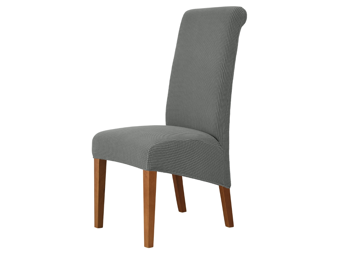 1 Pacote Protetor Removível para Cadeira de Sala de Jantar para Casa Restaurante-13 # Cinza Profundo EVELTEK Highxtype